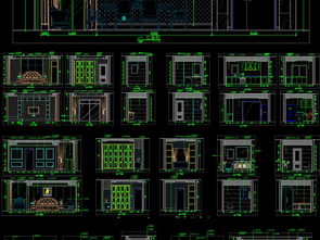 精品豪华家装装修设计施工图及CAD图纸大全下载指南